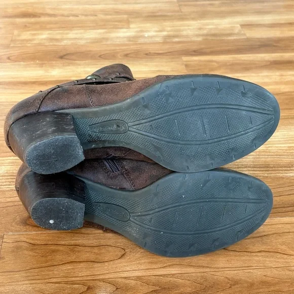 BARE TRAPS BARETRAPS RAINLY BROWN ANKLE BOOTS BOOTIES WOMENS 8 M - Picture 7 of 11